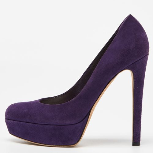 Suede Miss Platform Pumps Size 38 - Dior - Modalova