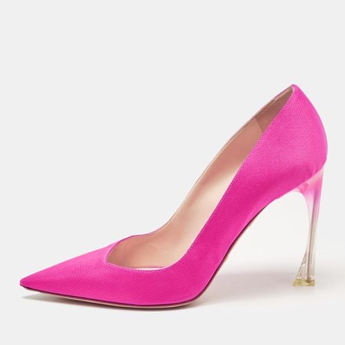 Canvas Pointed Toe Pumps Size 39.5 - Dior - Modalova