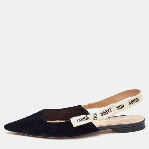 Velvet J'a Slingback Flats Size 41 - Dior - Modalova