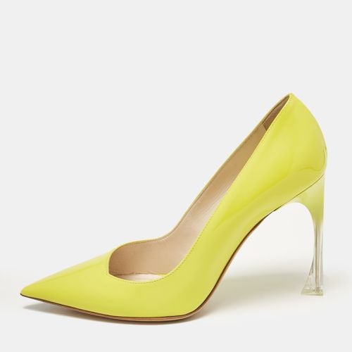 Neon Patent Leather Songe Pumps Size 38 - Dior - Modalova