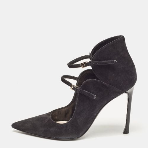 Suede and Patent Leather Petale Pumps Size 37.5 - Dior - Modalova