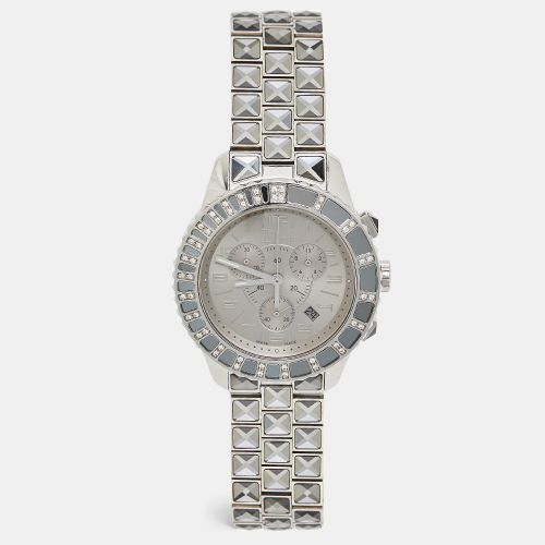 Stainless Steel DIamond Christal CD114313M002 Women's Wristwatch 38 mm - Dior - Modalova