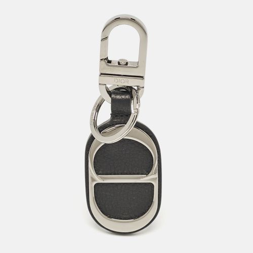 Leather CD Icon Signature Key Ring - Dior - Modalova