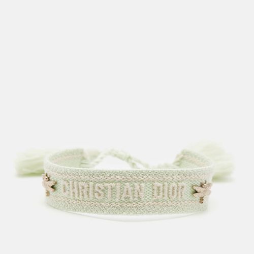 J'A Bee Woven Fabric Tone Bee Bracelet - Dior - Modalova