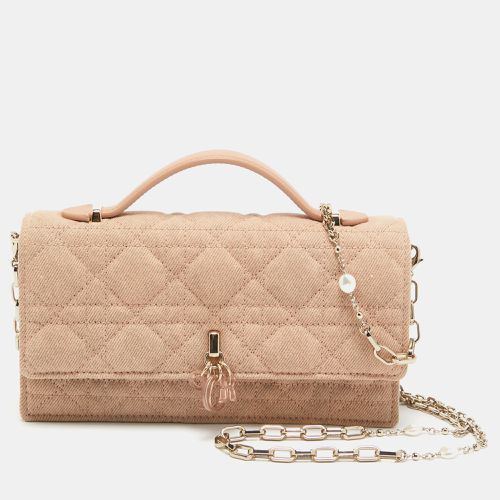 Cannage Fabric Mini My Top Handle Bag - Dior - Modalova