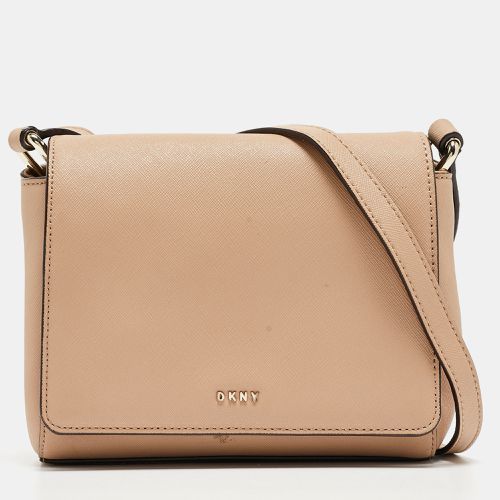 Saffiano Leather Bryant Park Flap Crossbody Bag - Dkny - Modalova