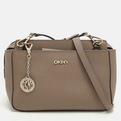 Dkny Taupe Leather Crossbody Bag - Dkny - Modalova