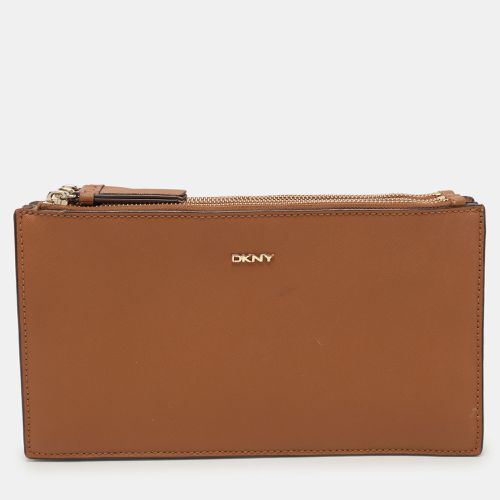 Dkny Brown Leather Crossbody Bag - Dkny - Modalova