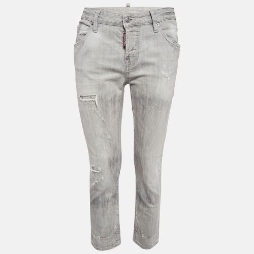 Distressed Denim Jeans S Waist 32" - Dsquared2 - Modalova