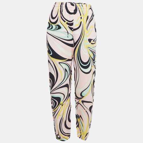 Onde Print Cotton Track Pants L - Emilio Pucci - Modalova