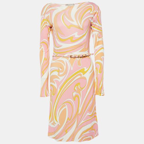 Printed Jersey Midi Dress M - Emilio Pucci - Modalova