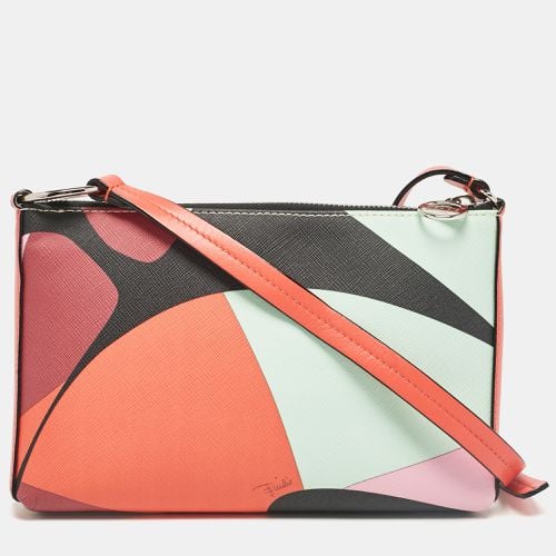 Leather Zip Crossbody Bag - Emilio Pucci - Modalova