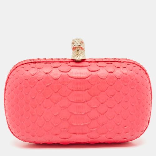 Neon Python Eagle Box Clutch - Emilio Pucci - Modalova