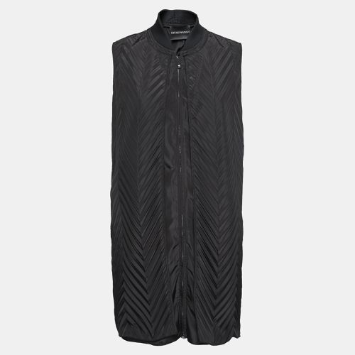 Synthetic Pleated Vest Jacket M - Emporio Armani - Modalova