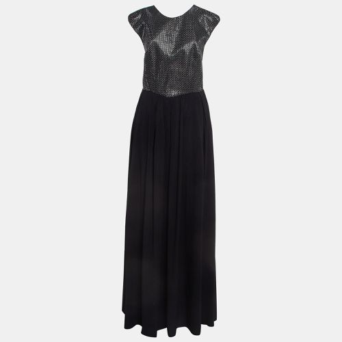 Elite Embellished Cross Back Maxi Dress M - Emporio Armani - Modalova