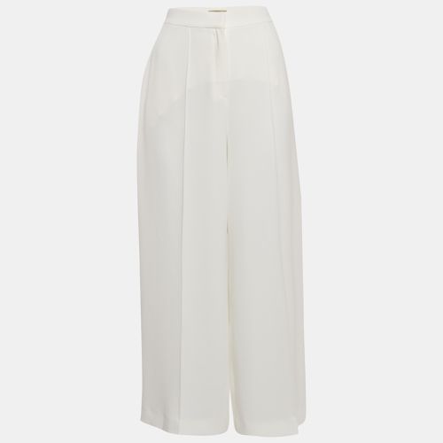 Crepe Wide Leg Trousers S - Elie Saab - Modalova