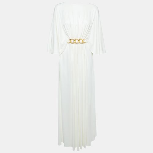 Jersey Belted Maxi Dress S - Elisabetta Franchi - Modalova