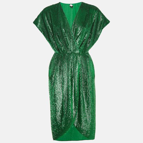 Sequin Crepe Midi Dress L - Elisabetta Franchi - Modalova