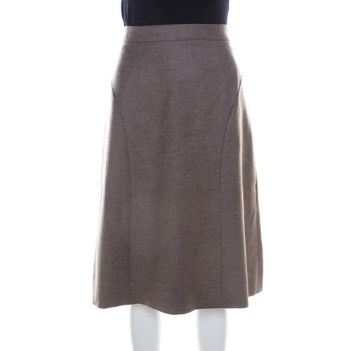 Pine Wool Tailored Rubla A Line Skirt M - Escada - Modalova