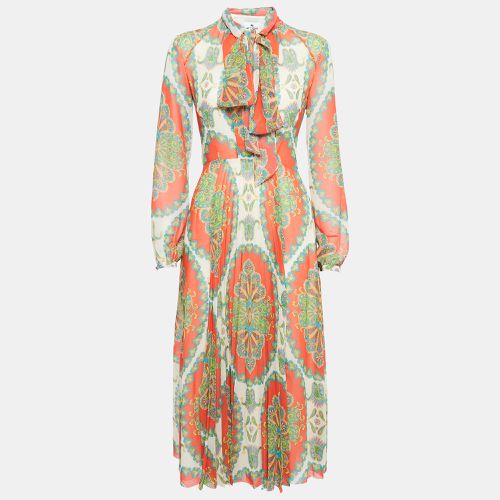 Paisley Print Pleated Midi Dress S - Etro - Modalova