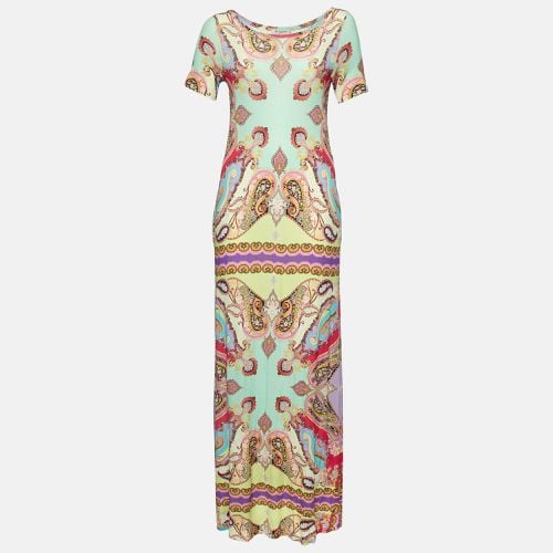 Paisley Print Crepe Maxi Dress S - Etro - Modalova