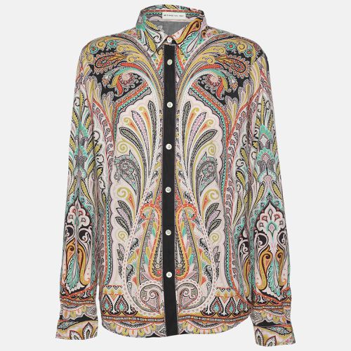 Print Cotton Blend Full Sleeve Shirt M - Etro - Modalova