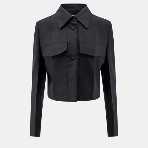 Fendi Black Mohair Wool Shirt M - Fendi - Modalova