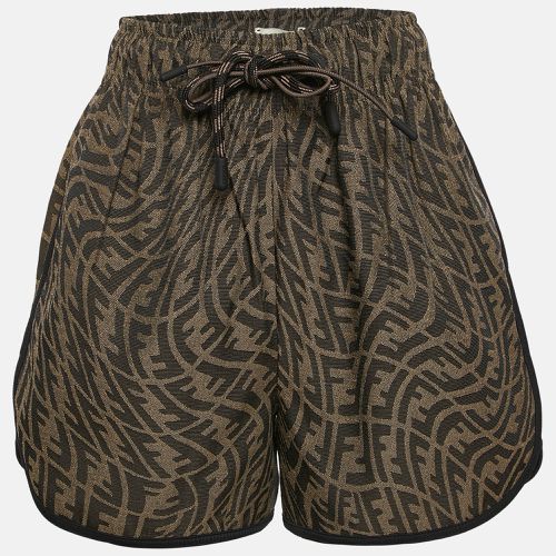 Tobacco FF Vertigo Jacquard Shorts S - Fendi - Modalova