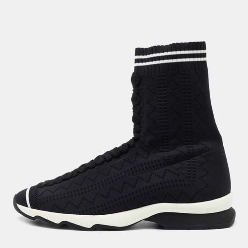 Knit Fabric Sock High Top Sneakers Size 40 - Fendi - Modalova