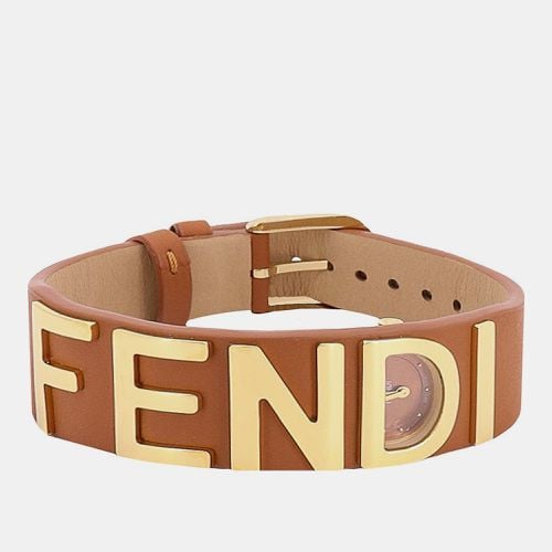 Fendi Brown Graphy Wristwatch 22 cm - Fendi - Modalova