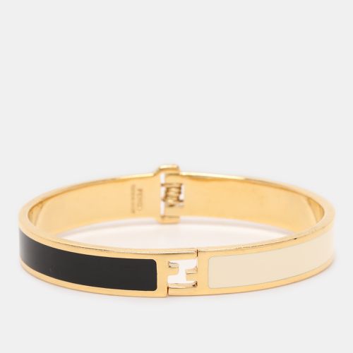 Sta Two Tone Enamel Gold Tone Bracelet S - Fendi - Modalova