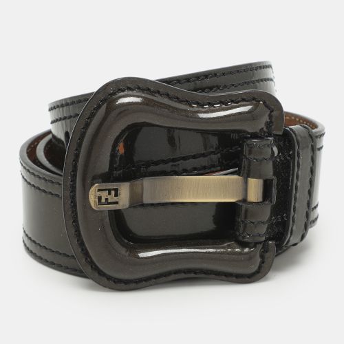Patent Leather B Buckle Belt 95CM - Fendi - Modalova
