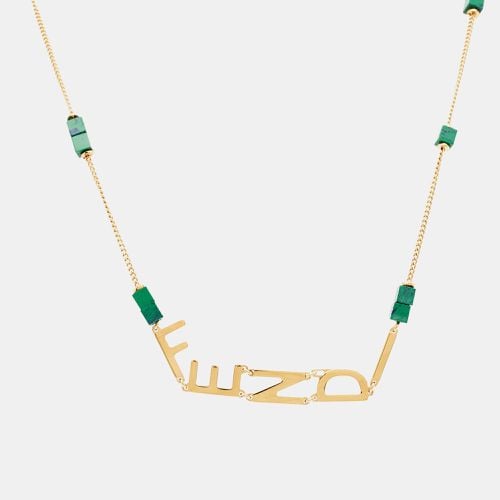 Logo Composite Tone Necklace - Fendi - Modalova