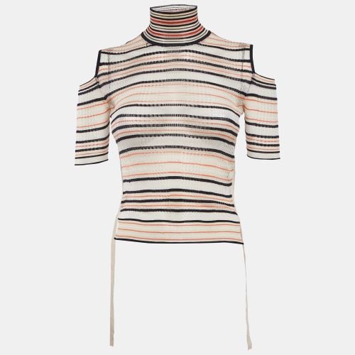 Patterned Jersey Turtle Neck Pullover S - Fendi - Modalova