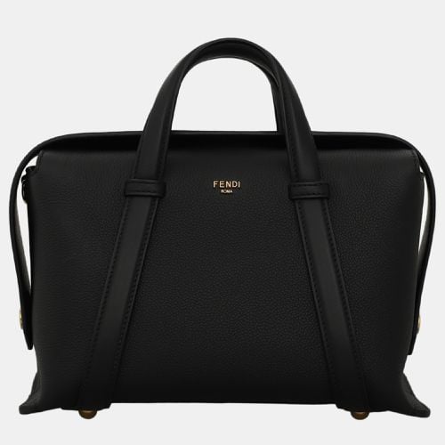 Fendi Black Boston 365 Bag - Fendi - Modalova