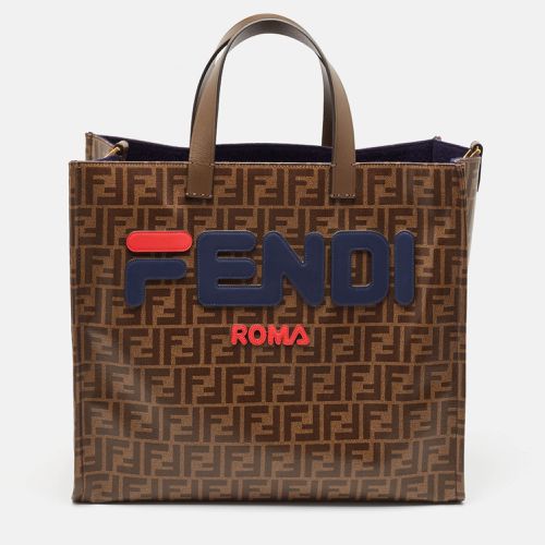 Zucca Coated Canvas Large Mania Shopper Tote - Fendi - Modalova