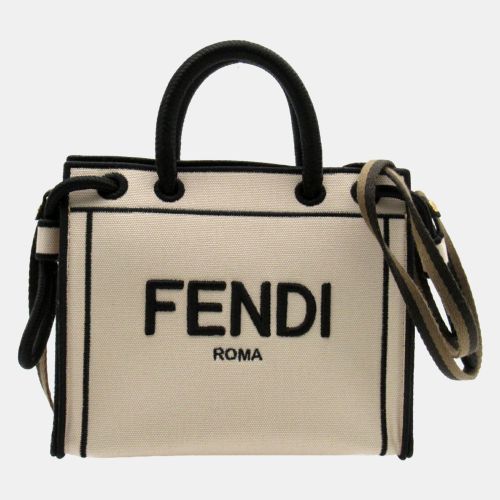 Canvas Black shoulder bag - Fendi - Modalova