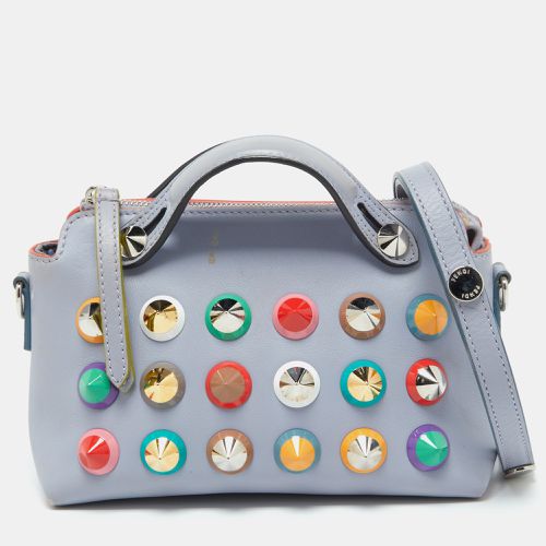 Light Leather Mini Studded By The Way Satchel - Fendi - Modalova