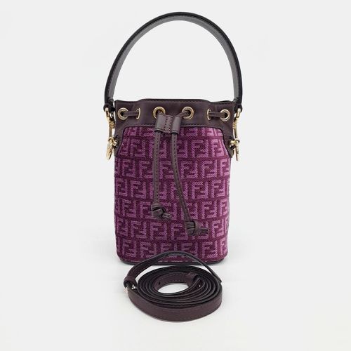 Fabric Montresor Bucket Mini Bag - Fendi - Modalova