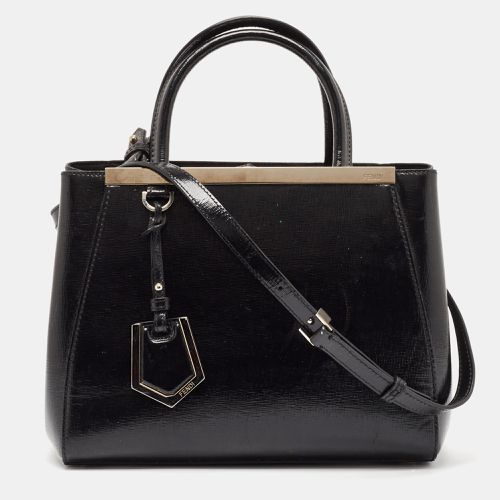 Patent Leather Petite 2Jours Tote - Fendi - Modalova