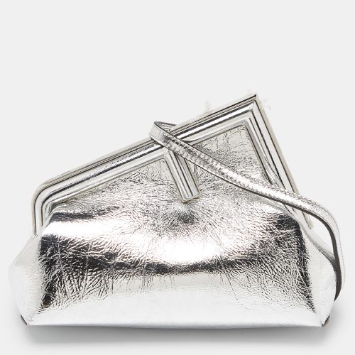 Laminated Leather Small First Clutch - Fendi - Modalova