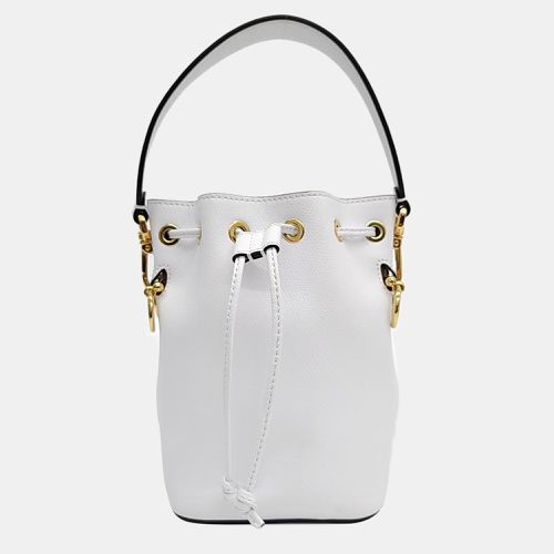 Leather Mini Mon Tresor Bucket Bag - Fendi - Modalova