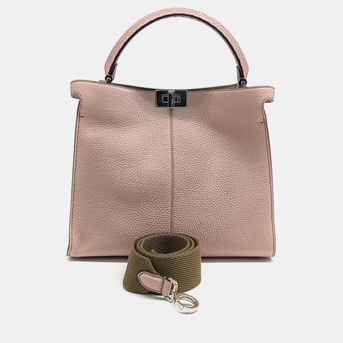 Leather Selleria Peekaboo Shoulder Bag - Fendi - Modalova