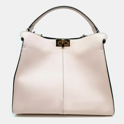 Leather Peekaboo X Lite Tote Bag - Fendi - Modalova