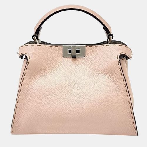 Selleria Leather Mini Peekaboo Shoulder Bag - Fendi - Modalova