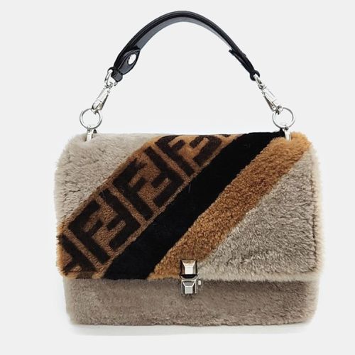 Shearling Kan Crossbody Bag - Fendi - Modalova