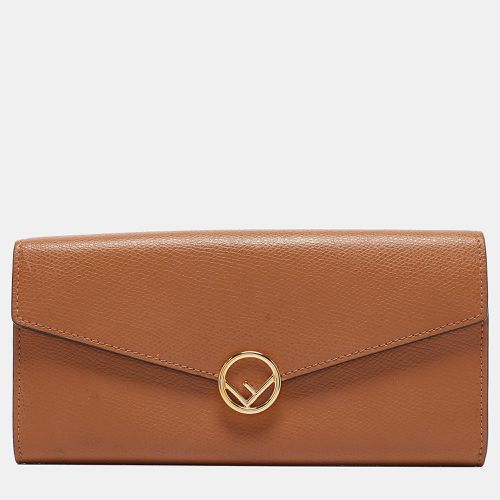 Leather F is Continental Wallet - Fendi - Modalova