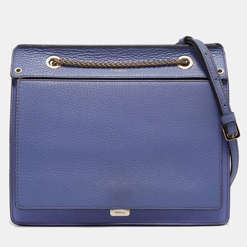 Purple Leather Like Crossbody Bag - Furla - Modalova