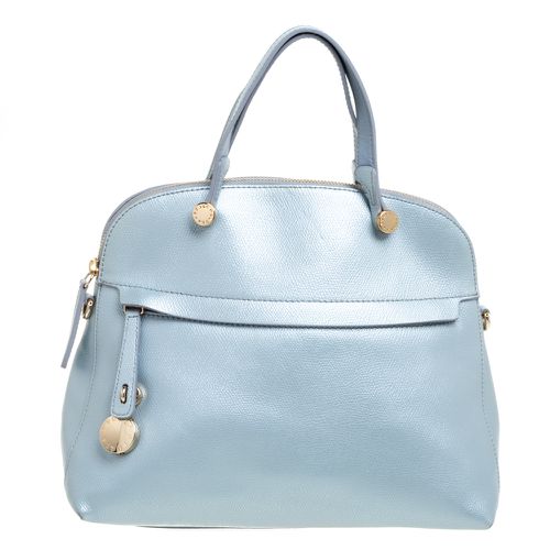 Light Leather Piper Dome Satchel - Furla - Modalova