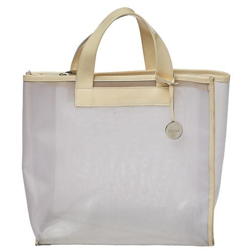 Mesh And Patent Leather Divide It Tote - Furla - Modalova